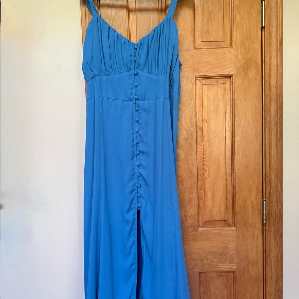 Abercrombie size XLT Never Worn Elegant Blue Women's Dress